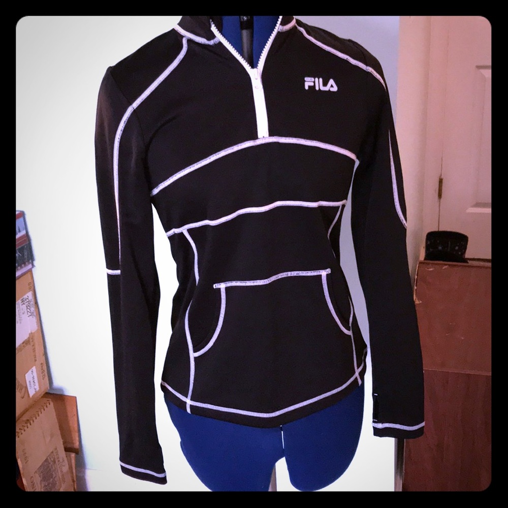 Black Fila Pullover